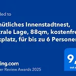 Διαμέρισμα Gemuetliches Innenstadtnest, Zentrale Lage, 88qm, Kostenfreier Parkplatz, Fuer Bis Zu 6 Personen *
